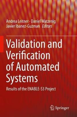 Validation and Verification of Automated Systems: Results of the ENABLE-S3 Project - cover