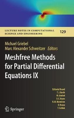 Meshfree Methods for Partial Differential Equations IX - cover