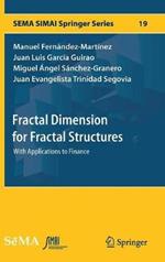 Fractal Dimension for Fractal Structures: With Applications to Finance