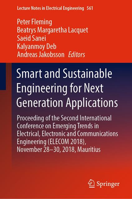 Smart and Sustainable Engineering for Next Generation Applications
