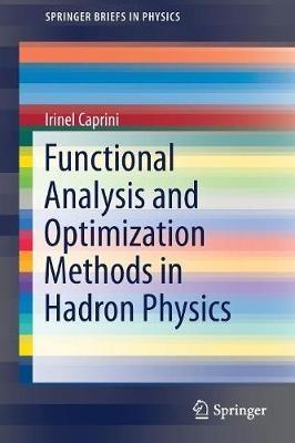 Functional Analysis and Optimization Methods in Hadron Physics - Irinel Caprini - cover