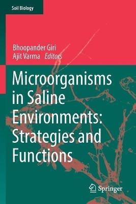 Microorganisms in Saline Environments: Strategies and Functions - cover