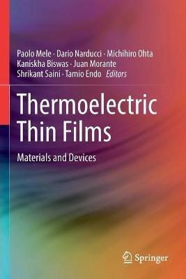 Thermoelectric Thin Films: Materials and Devices - cover