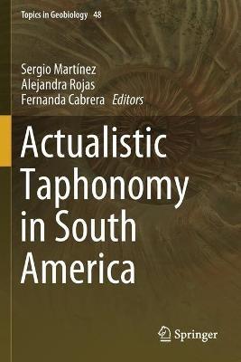 Actualistic Taphonomy in South America - cover