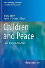 Children and Peace: From Research to Action