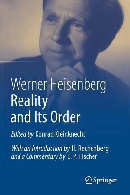 Reality and Its Order - Werner Heisenberg - cover