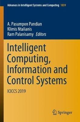 Intelligent Computing, Information and Control Systems: ICICCS 2019 - cover