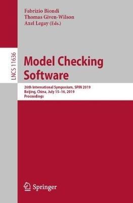 Model Checking Software: 26th International Symposium, SPIN 2019, Beijing, China, July 15–16, 2019, Proceedings - cover