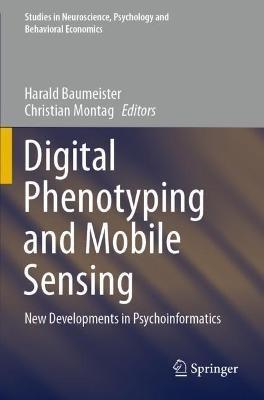 Digital Phenotyping and Mobile Sensing: New Developments in Psychoinformatics - cover