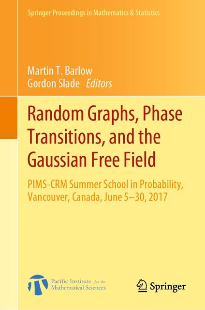 Random Graphs, Phase Transitions, and the Gaussian Free Field