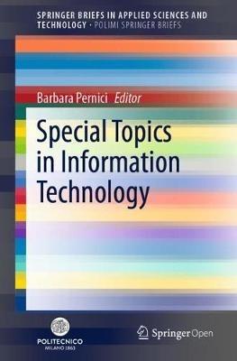 Special Topics in Information Technology - cover
