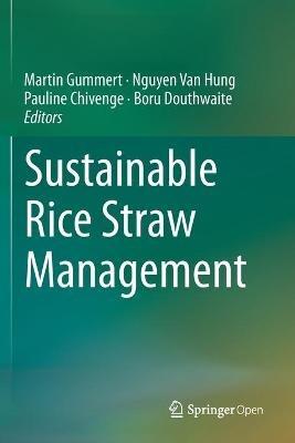 Sustainable Rice Straw Management - cover