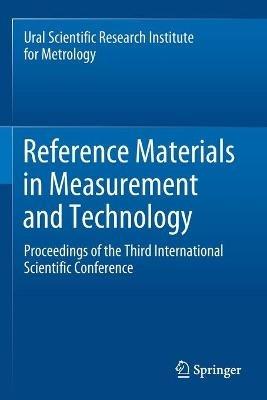Reference Materials in Measurement and Technology: Proceedings of the Third International Scientific Conference - cover