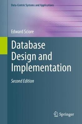 Database Design and Implementation: Second Edition - Edward Sciore - cover