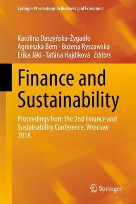 Finance and Sustainability: Proceedings from the 2nd Finance and Sustainability Conference, Wroclaw 2018 - cover
