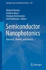 Semiconductor Nanophotonics