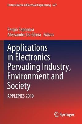 Applications in Electronics Pervading Industry, Environment and Society: APPLEPIES 2019 - cover