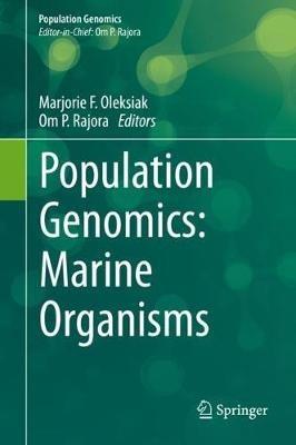 Population Genomics: Marine Organisms - cover