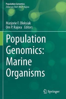 Population Genomics: Marine Organisms - cover