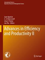 Advances in Efficiency and Productivity II