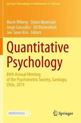 Quantitative Psychology: 84th Annual Meeting of the Psychometric Society, Santiago, Chile, 2019 - cover