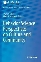 Behavior Science Perspectives on Culture and Community - cover