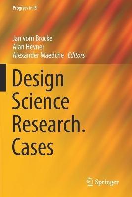 Design Science Research. Cases - cover