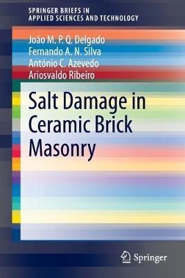 Salt Damage in Ceramic Brick Masonry - João M.P.Q. Delgado,Fernando A.N. Silva,António C. Azevedo - cover