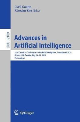 Advances in Artificial Intelligence: 33rd Canadian Conference on Artificial Intelligence, Canadian AI 2020, Ottawa, ON, Canada, May 13–15, 2020, Proceedings - cover