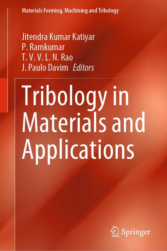 Tribology in Materials and Applications