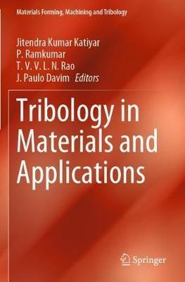 Tribology in Materials and Applications - cover