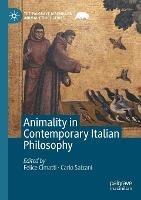 Animality in Contemporary Italian Philosophy - cover