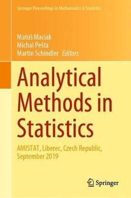 Analytical Methods in Statistics: AMISTAT, Liberec, Czech Republic, September 2019 - cover