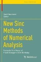New Sinc Methods of Numerical Analysis: Festschrift in Honor of Frank Stenger's 80th Birthday - cover