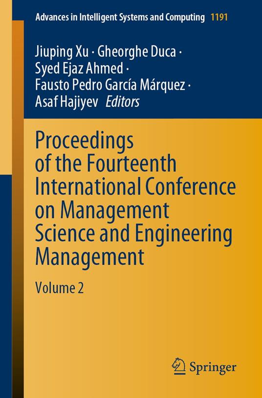 Proceedings of the Fourteenth International Conference on Management Science and Engineering Management