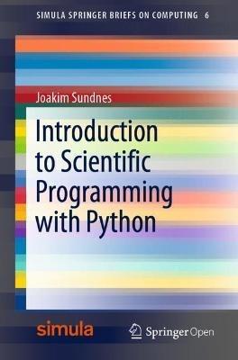Introduction to Scientific Programming with Python - Joakim Sundnes - cover