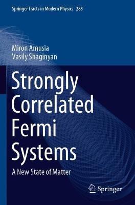 Strongly Correlated Fermi Systems: A New State of Matter - Miron Amusia,Vasily Shaginyan - cover