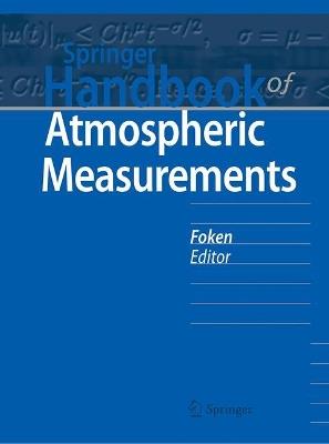 Springer Handbook of Atmospheric Measurements - cover