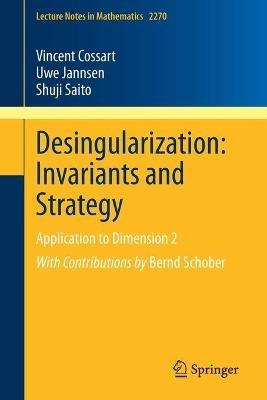 Desingularization: Invariants and Strategy: Application to Dimension 2 - Vincent Cossart,Uwe Jannsen,Shuji Saito - cover