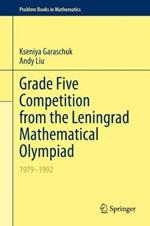 Grade Five Competition from the Leningrad Mathematical Olympiad: 1979–1992
