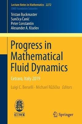 Progress in Mathematical Fluid Dynamics: Cetraro, Italy 2019 - Tristan Buckmaster,Suncica Canic,Peter Constantin - cover
