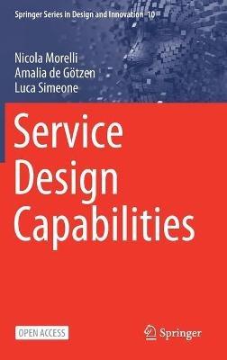 Service Design Capabilities - Nicola Morelli,Amalia de Götzen,Luca Simeone - cover