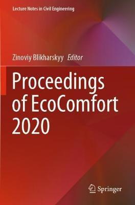 Proceedings of EcoComfort 2020 - cover