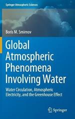 Global Atmospheric Phenomena Involving Water: Water Circulation, Atmospheric Electricity, and the Greenhouse Effect