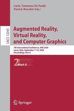 Augmented Reality, Virtual Reality, and Computer Graphics: 7th International Conference, AVR 2020, Lecce, Italy, September 7–10, 2020, Proceedings, Part II