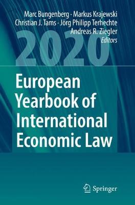 European Yearbook of International Economic Law 2020 - cover
