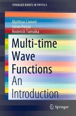 Multi-time Wave Functions: An Introduction - Matthias Lienert,Sören Petrat,Roderich Tumulka - cover