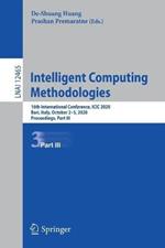 Intelligent Computing Methodologies: 16th International Conference, ICIC 2020, Bari, Italy, October 2–5, 2020, Proceedings, Part III