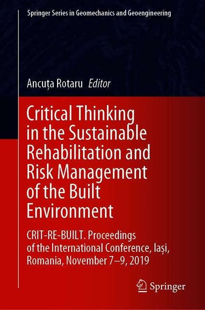 Critical Thinking in the Sustainable Rehabilitation and Risk Management of the Built Environment