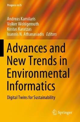 Advances and New Trends in Environmental Informatics: Digital Twins for Sustainability - cover